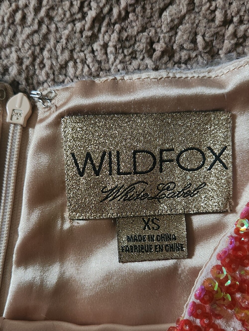 Wildfox White Label Sequin Star/ Stripes High Rise Shorts Y2K Glam Festival XS - Picture 3 of 7